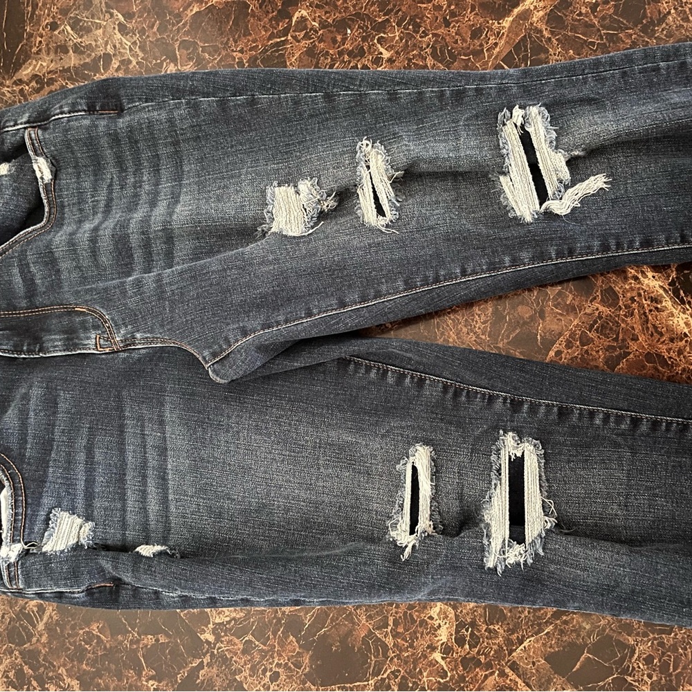 Maurices Dark Blue Denim Jeans Size 26